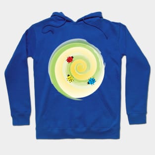 Ladybirds on the Vine Hoodie